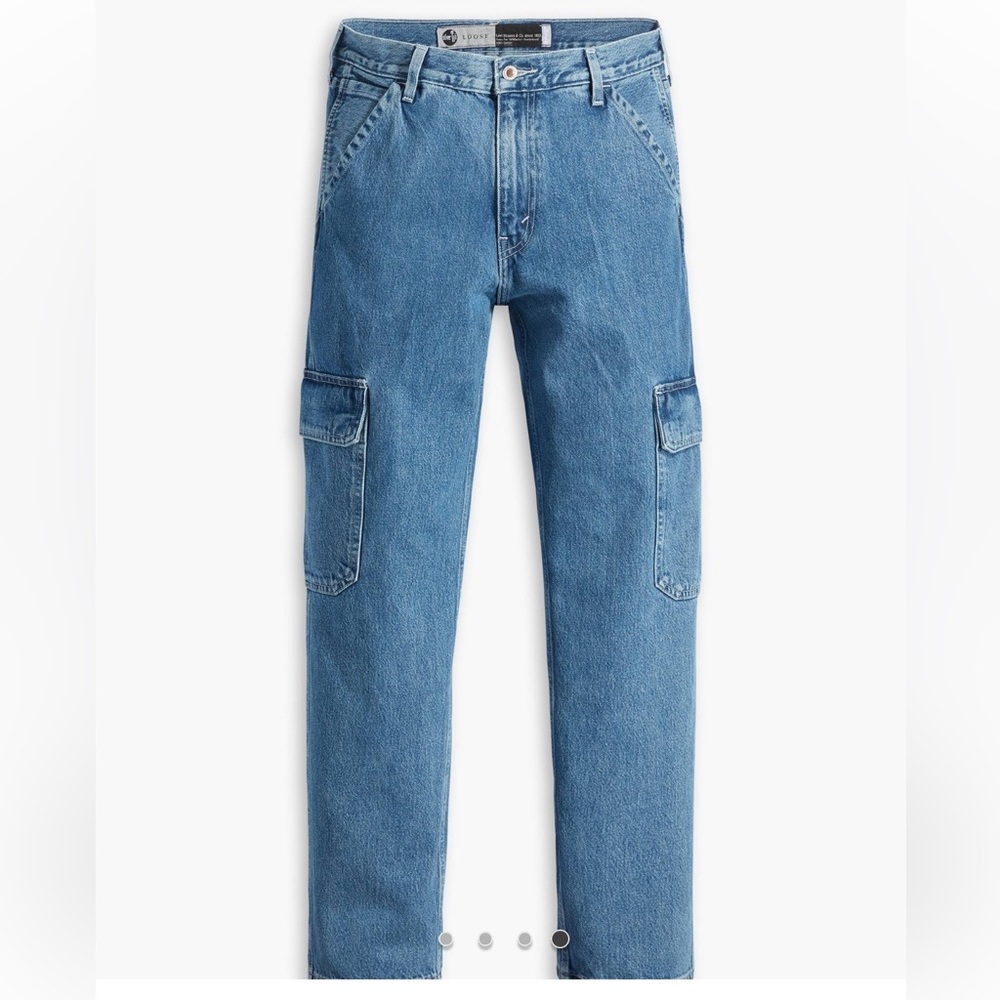 Levi’s silver tab loose cargo jeans
